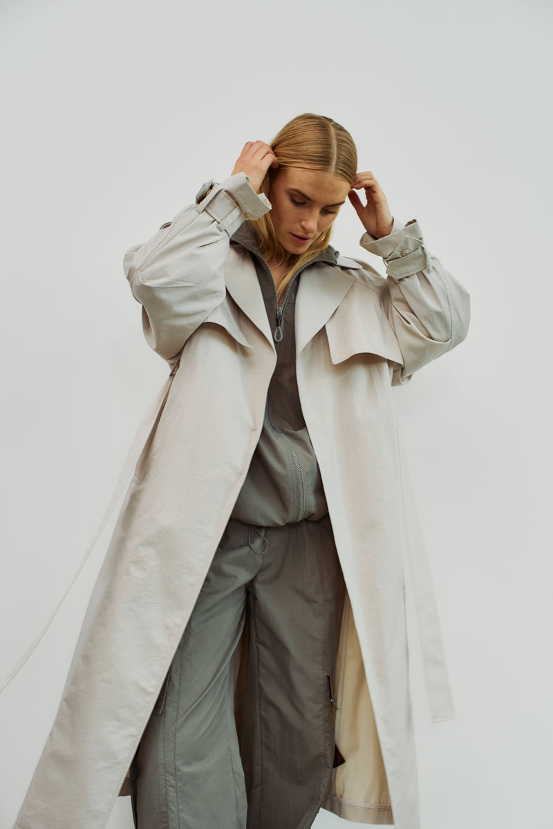 NOISE TRENCH COAT