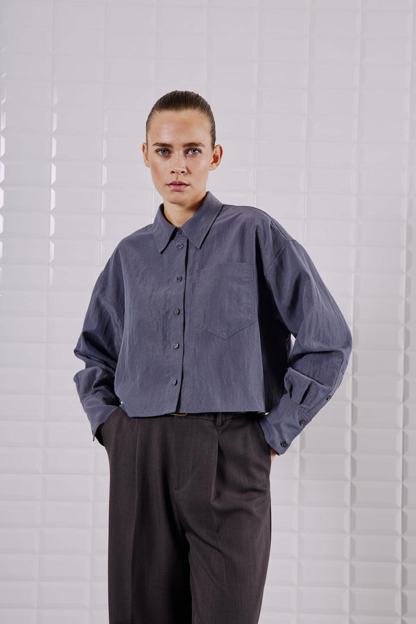 SHORTY CROPPED SHIRT