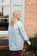 CINDY LONG DENIM JACKET